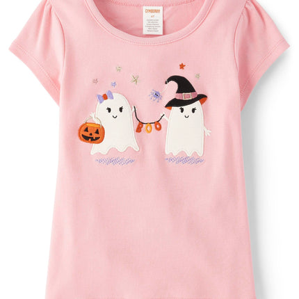 Gymboree Girls' and Toddler Embroidered Graphic Sh