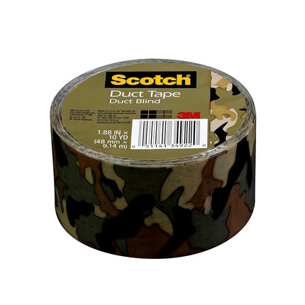 Scotch 3M Printed Duct Tape 1.88" X10yd-Camo