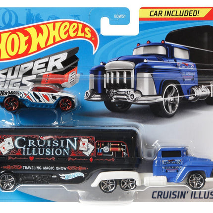 Hot Wheels Carrier Trailer Cruisin Illusion GKC27