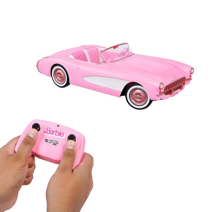 Hot Wheels Barbie RC Corvette from the Movie, Remote-Control Toy Car