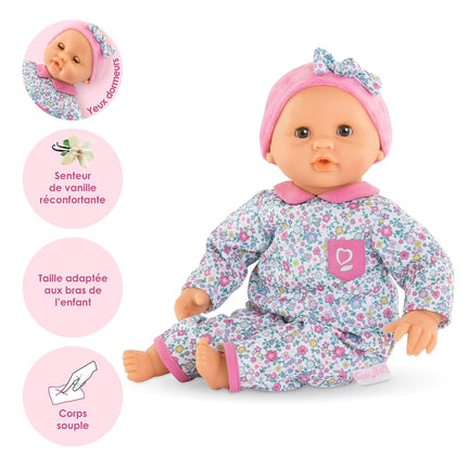 Mon Premier Poupon COROLLE - Bébé Calin Capucine - 30 cm - senteur de vanille - des 18 mois