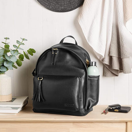 Skip Hop 200251 Greenwich Simply Chic Wickelrucksack, schwarz
