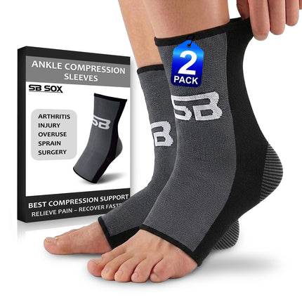 SB SOX Compression Ankle Brace (Pair) – Great Ankl