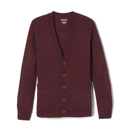 French Toast Boys' Anti-Pill V-Neck Cardigan Sweat