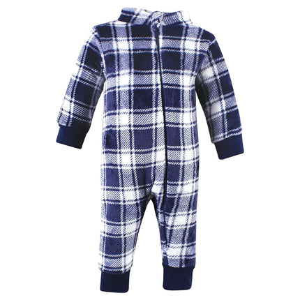 Combinaisons en peluche Hudson Baby pour bébés filles, voitures, 0-3 mois