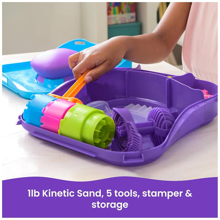 Kinetic Sand SquishMotion Playset, Moldable Play Sand Sensory Toys, Ages 5+