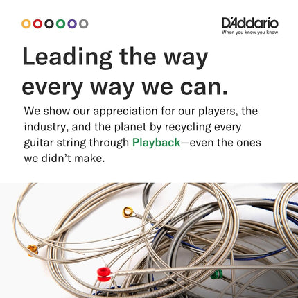 D'Addario Guitar Strings - Acoustic Guitar Strings - 80/20 Bronze - For 6 String Guitar - Deep, Bright, Projecting Tone - EJ11 - Light, 12-53