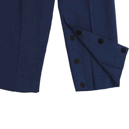 Van Heusen Boys' Adaptive 4-Piece Formal Suit Set, Vest, Pants, Collared Dress Shirt, and Bow Tie with Velcro Closure, Blue Jean, 3T