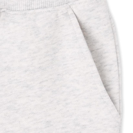 The Children's Place Lot de 2 pantalons de jogging en polaire pour fille, couleur chiné lune, très grand