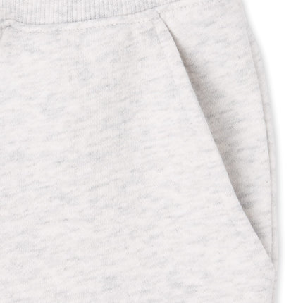 The Children's Place Girls French Terry Jogger Pants, Heather Grey Single, Small