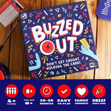 Ginger Fox Card Games (Buzzed Out The Quick-Fire Card Game)