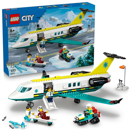 LEGO® City Emergency Air Ambulance Plane, Snow Sco