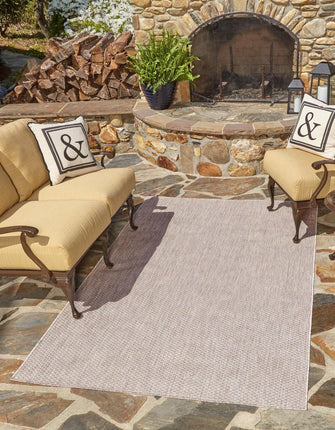 Unique Loom Outdoor Solid Collection Area Rug - So
