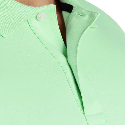 Nautica Men's Classic Fit Short Sleeve Solid Soft Cotton Polo Shirt, Ash Green, XL Tall