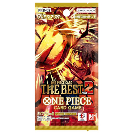 Bandai One Piece Card Game Premium Booster One Piece Card The Best Vol. 2 (PRB-02) (Box) Pack of 10