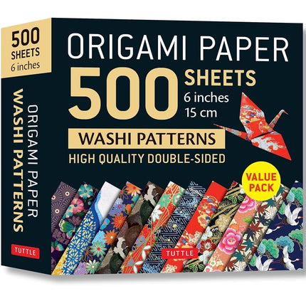 Origami Paper 500 sheets Japanese Washi Patterns 6