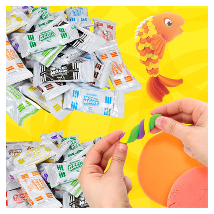Crayola Model Magic, Modeling Clay Alternative, 15 Assorted Colors, 1 oz Packs, 30 Count