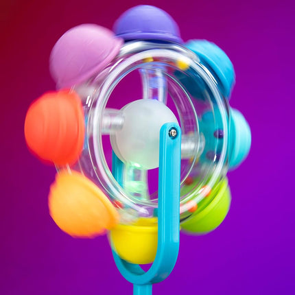 Sassy Baby Light Up Rainbow Reel Tray Toy - 6m+