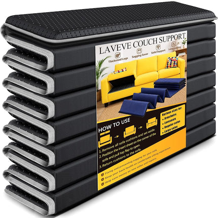 LAVEVE Heavy Duty Couch Cushion Support Board for Sagging Sofa, 21.5''x48'' Extra Thick Solid Wood Under Couch Insert with Anti-Slip Dots, Repair Sagging Spring Sofa and Replace Worn Cushions