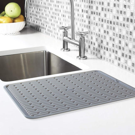 OXO 1410880 Good Grips Drying Mat, Grey, Large Rectangle
