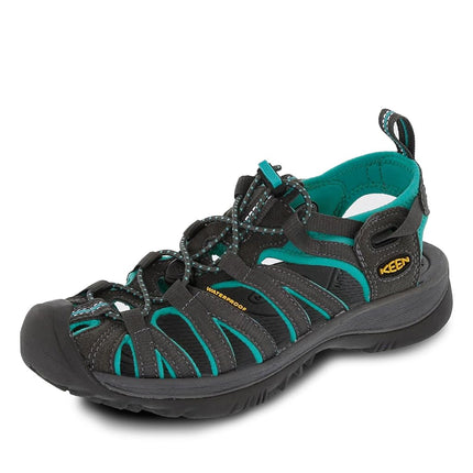 KEEN Women's Whisper Sandal, Dark Shadow Ceramic, 