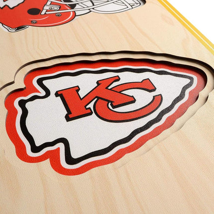 NFL Kansas City Chiefs Arrowhead Stadium 3D Stadium Banner-8x323D Stadium Banner - 8"x 32", Team Colors, 8" x 32"