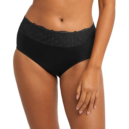 Bali Women's Passion for Comfort Brief Panty - black - XXL