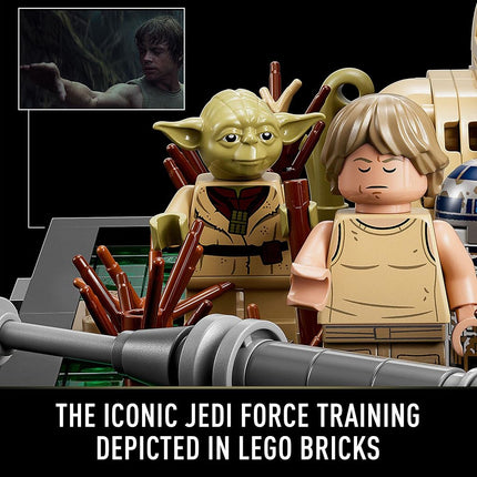 LEGO® Star Wars™ Dagobah™ Jedi™ Training Diorama 75330 Building Kit for Adults; Brick-Built Collectible for Display