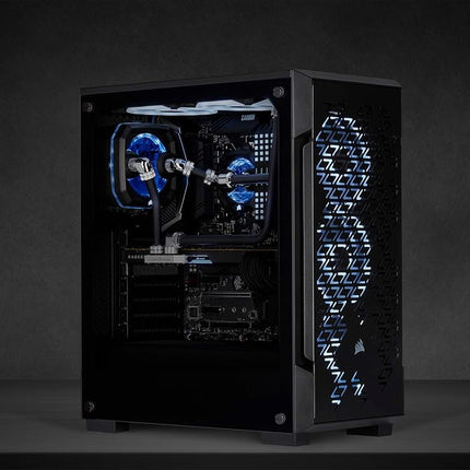 CORSAIR Hydro X Series XT Hardline 14mm Tubing (Straight-Line PMMA Tubing, Resilient Construction, Easy to Cut) Satin Black