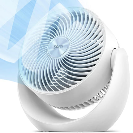 Dreo Desk Fan for Bedroom, 11 Inch Table Fans, 60f