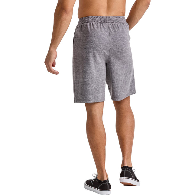Pantalones cortos de chándal Hanes Originals de rizo francés para hombre, pantalones cortos deportivos, 9 pulgadas, negro 50r Pe Heather, talla pequeña