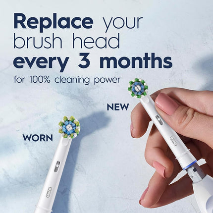 Oral B Pro 100 Precision Clean, Battery Power Toothbrush, White