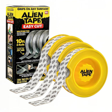Alien Tape Ez Cut Double Sided Mounting Tape, 9m P