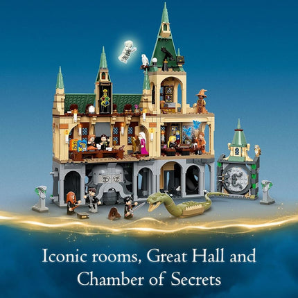 LEGO Harry Potter Hogwarts Chamber of Secrets 76389 Building Kit with The Chamber of Secrets and The Great Hall; New 2021 (1,176 Pieces)