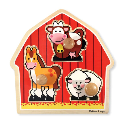 Barnyard Animals Jumbo Knob