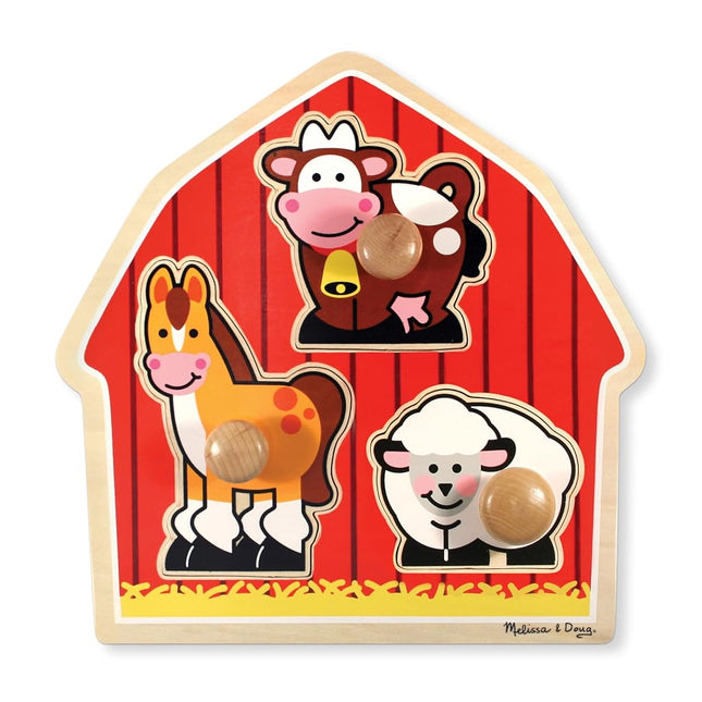 Barnyard Animals Jumbo Knob