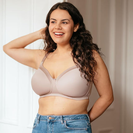 Playtex Sujetador sin aros Balconette de figura completa Shapes & Supports para mujer 4824, Evening Blush, 363D