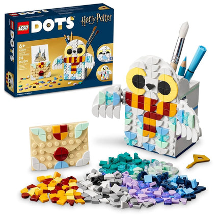 LEGO DOTS Hedwig Pencil Holder 41809, Harry Potter