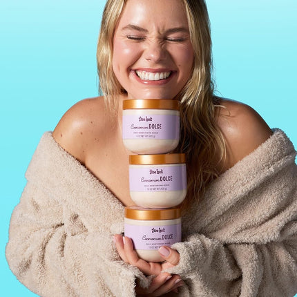 Tree Hut Cinnamon Dolce Daily Moisturizing Scrub, Whipped Foamy Exfoliating Body Scrub, Hydrating & Moisturizing Formula for Soft, Radiant Skin, 15 oz