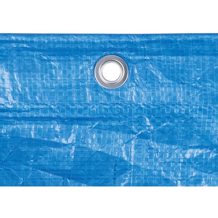 HERRAMIENTA DE RENDIMIENTO W6004 Lona (2.4 x 3 m) Azul Impermeable Ideal para Toldo, Carpa, Barco, RV o Cubierta de Piscina (Lona de Polietileno Estándar)
