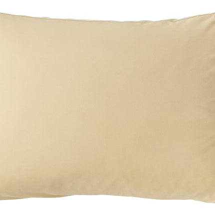 Sweet Home Collection 7 Piece Comforter Set Bag Solid Color All Season Soft Down Alternative Blanket & Luxurious Microfiber Bed Sheets, Camel, Queen