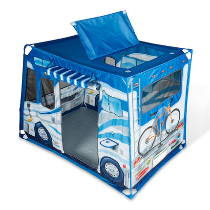 Melissa & Doug Set de Juego de Tienda de Campaña "Exploremos" – 119 cm x 79 cm x 99 cm Montado