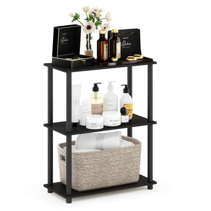 Furinno TURN-N-TUBE Storage Shelves, 3-Tier Book S