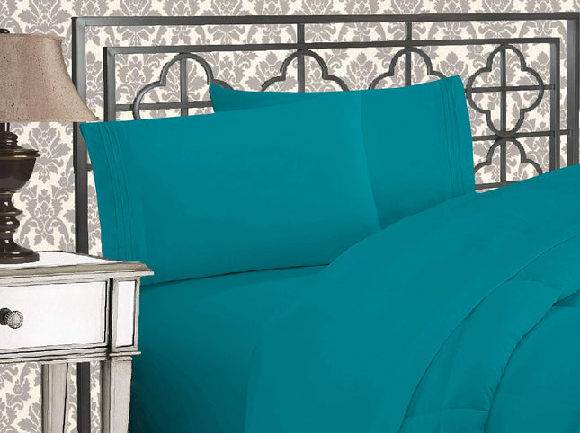 Elegant Comfort 1500 Thread Count Wrinkle & Fade R