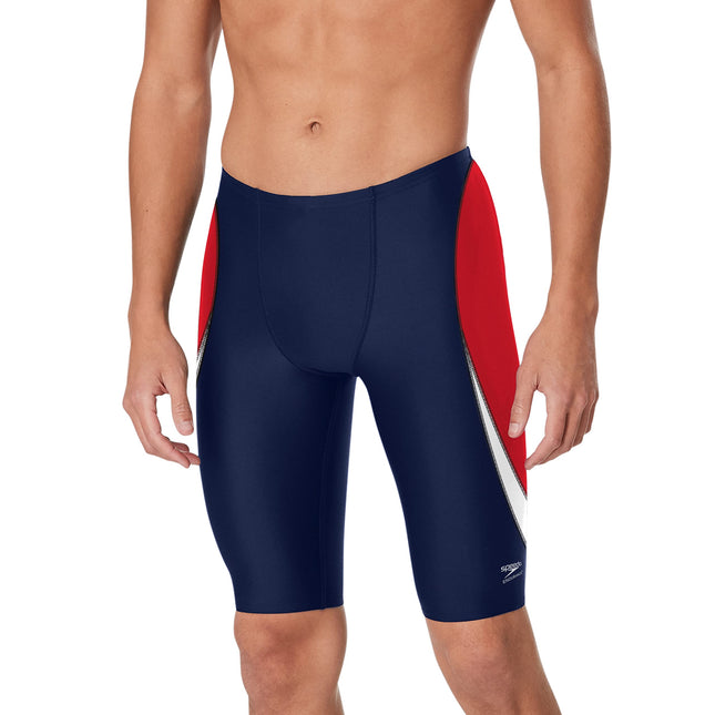 Speedo Men's Swimsuit Jammer Endurance+ Splice Tea