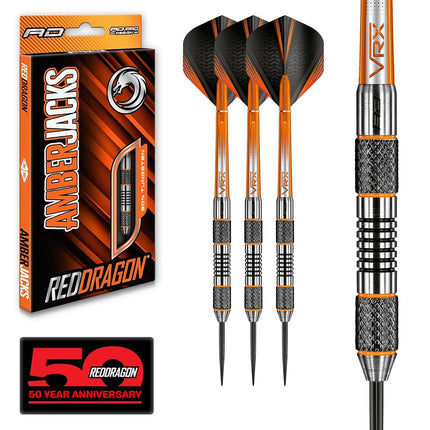 RED DRAGON Darts| Amberjack 5 | 24g Steel Tip | 90