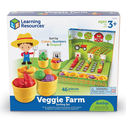 Learning Resources Veggie Farm Sorting Set