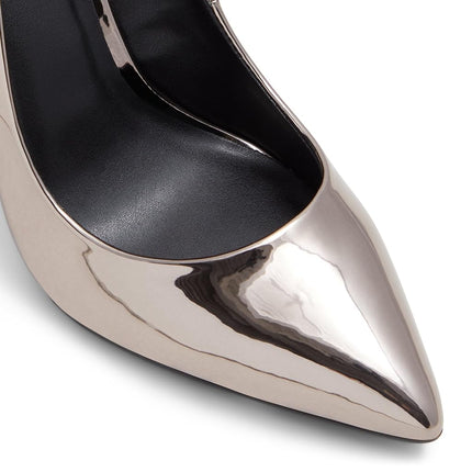 ALDO Womens Lala, Pewter, 8.5