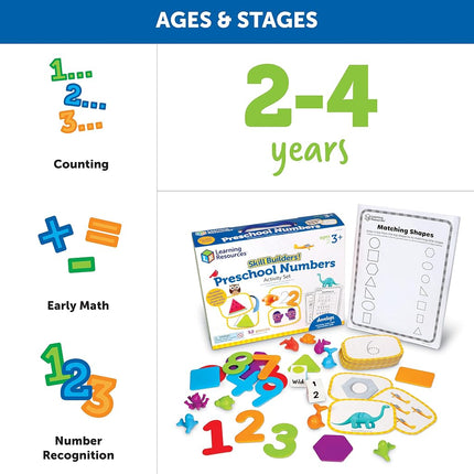 Learning Resources Skill Builders! Preschool Numbers