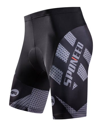 sponeed Men's Cycling Shorts Padded Bicycle Riding